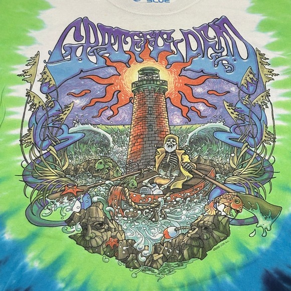 Liquid Blue Other - Liquid Blue Grateful Dead Shirt Mens XL Tie Dye Long Sleeve Watchtower 2000